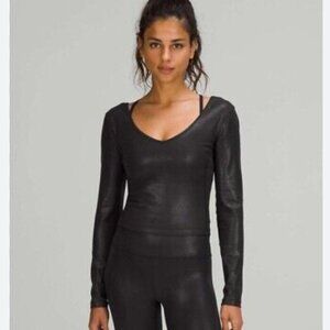 Lululemon Align Long Sleeve Top in Shine